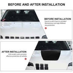 ⭕Front Engine Hood Sticker Decor Decal Vinyl Overlay Cover For Jeep Cherokee 14+