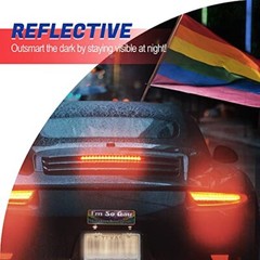 Im so Gay I Cant Even Drive Straight -Reflective Car Auto Bumper Magnet -Hilario