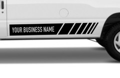 Business Name Custom Sign Advertising Car Lettering Decal kit Truck vinyl BS15