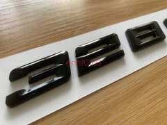 Gloss Black 3D ABS Letters Trunk 328ci Emblem Rear Badge for BMW 2017-2022 328ci