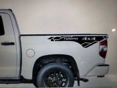 Compatible with TRD 4X4 Toyota Tundra Bedside Graphics Decals Truck L&R sides