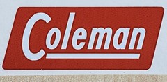 (3) NEW COLEMAN REPLACEMENT STICKERS DECAL LANTERN STOVE 1945-1960 FREE SHIPPING
