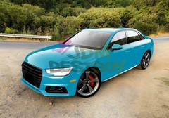 Color PPF Paint Protection Film Gloss Miami Blue Car Paint Scratch Shield Wrap