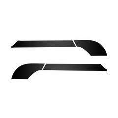 2PCS PreCut Vinyl Tint For 2025-26 Toyota Camry Tail Light Vinyl Overlay Cover