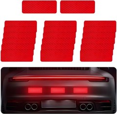 Reflective Stickers 20Pcs Self-Adhesive Reflective Strip Reflective Tape for Car