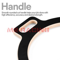 Mirror Shark Antenna 15″ U-Shape Car Vinyl Wrap Application Tools Door Handle