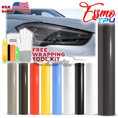 Headlight TPU Tint Gloss Smoke PPF Protection Film Tail Light Fog Vinyl Sticker