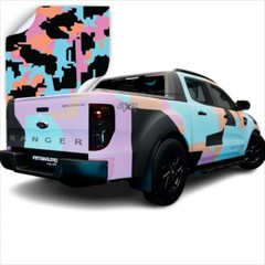 3M Vinyl Printed Jumbo Camo Patterns CW Series Wrapping Film | CW7497J