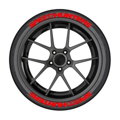 Tire Sticker Letters Car Wheel Rim Decals Self Adhesive Styling