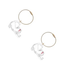 2 Count Pet Lost Hair Keychain Clip Storage Organizer Dog Keepsake