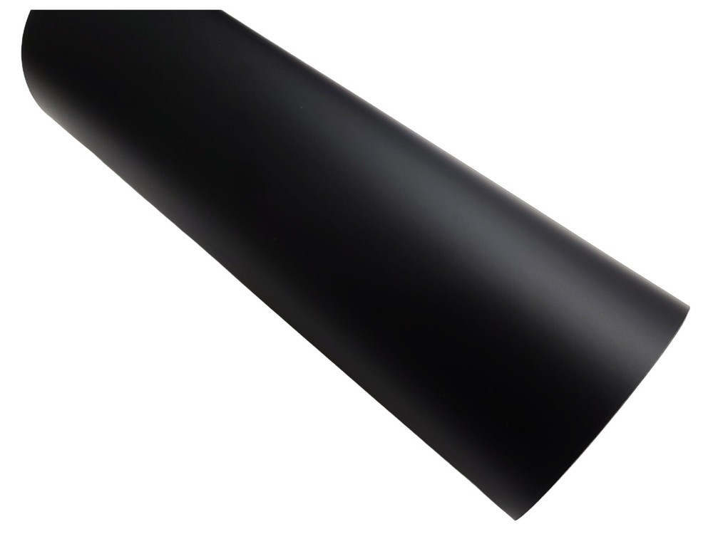Matte Flat Dark Black Skin Feel Vinyl Wrap Car Wrap Sticker Decal Film Roll