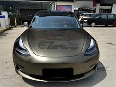 ESSMO PET Super Gloss Metallic Millennium Jade Car Vinyl Wrap Decal Like Paint