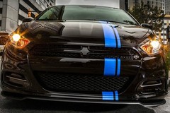 OFFSET VINYL RALLY STRIPE Fits: DODGE DART 6″ x 23′ feet Graphic Decal 3M Vinyl