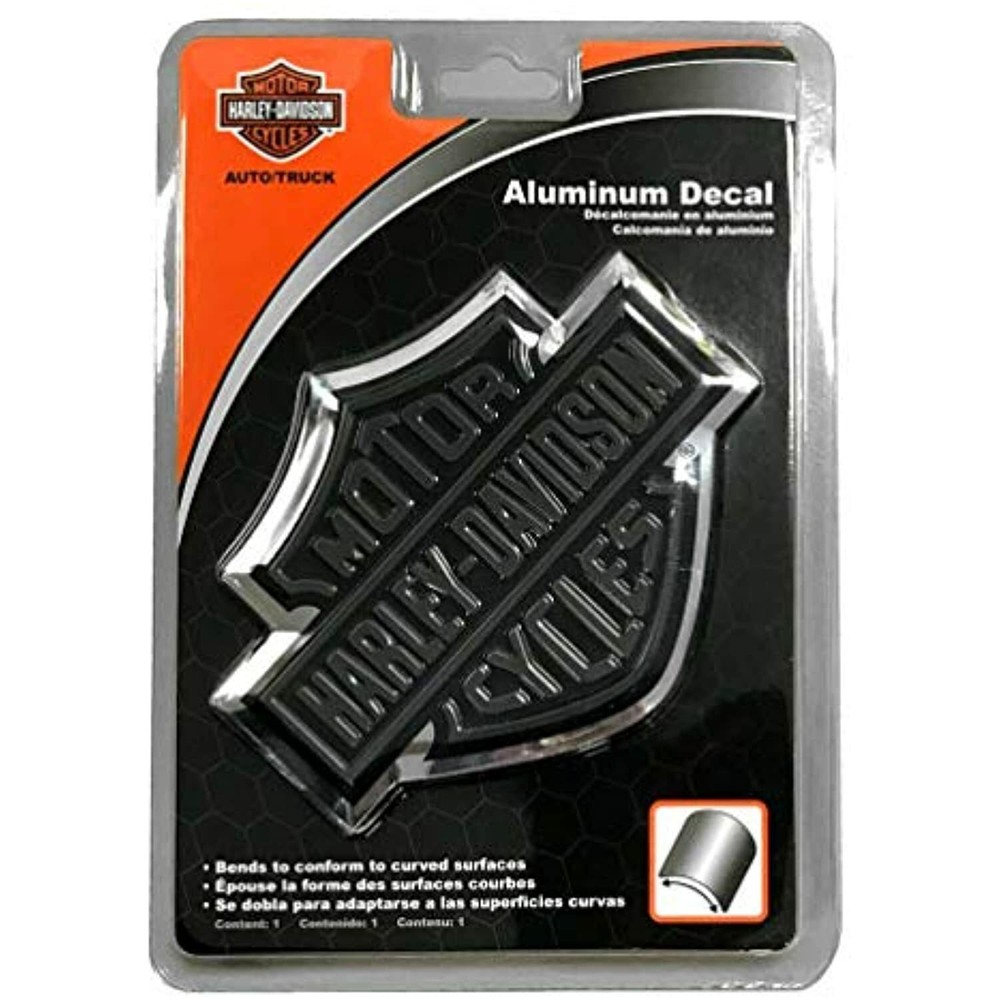 Chroma Graphics 41713 Aluminum Bendable Decal Harley-Davidson 4-3/8″ x 3-1/2″