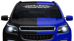 #100 CHIHUAHUA Mexico CHH Decal Sticker Windshield Window Vinyl Graphic Troca