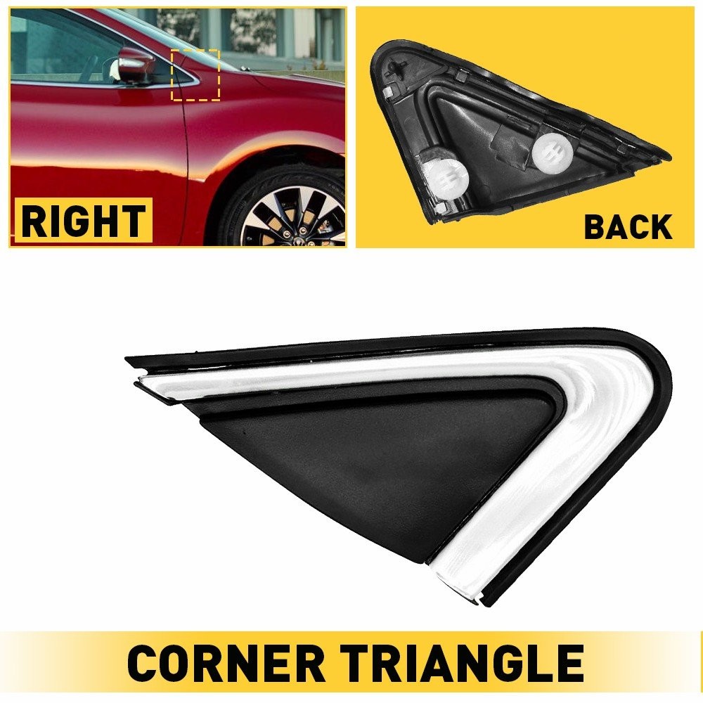 Front Right Fender Trim /Mirror Finisher For Nissan Sentra 2013-19 96318-3SG0A B