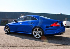 ESSMO PET Chrome Royal Blue Stretch Car Vehicle Vinyl Wrap Decal Sticker Sheet