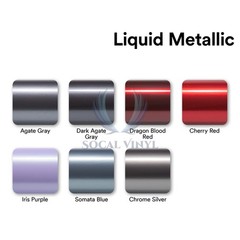 Premium Super Gloss Metallic Liquid Silver Car Vinyl Wrap Sticker Decal Sheet