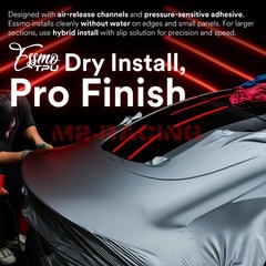 Gloss Metallic Turquoise Green PPF TPU Paint Protection Film Dry Wet Vinyl Wrap