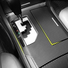 For Toyota Camry 06-11 Carbon fiber Black Car Interior Decor Kits Trim Sticker++