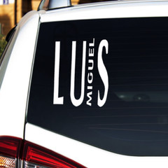 Luis Miguel Decal/Sticker, CHOOSE SIZE & COLOR, Band, Wall Art, Laptop, Tablet,