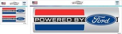 Powered By Ford vinyl decals in/out door with Air Release NOT OE Replacements