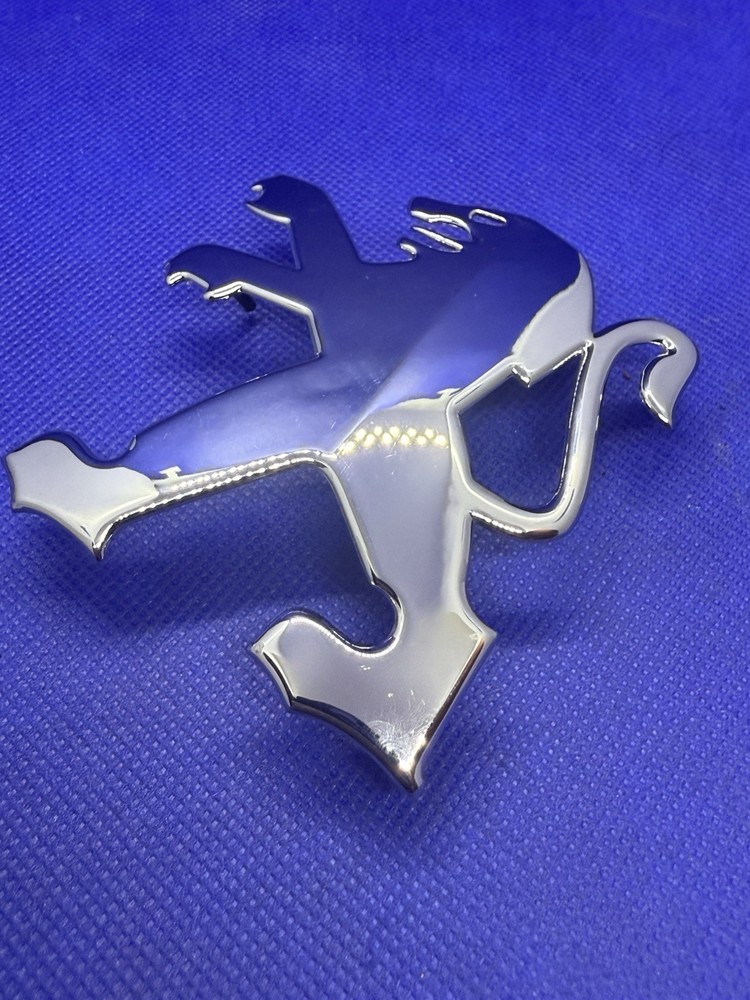 Logo Badge Emblem Monogram PEUGEOT LION 406 1995/2004 Original 1852387030