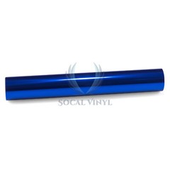 ESSMO PET Chrome Royal Blue Stretch Car Vehicle Vinyl Wrap Decal Sticker Sheet