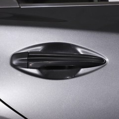 4pcs Matte Black Door Handle Overlay Decal Vinyls Fits 2014-23 Infiniti Q50