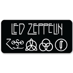 Led Zeppelin heavy metal ZOSO Vynil Car Sticker Decal – Select Size