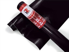 Gloss Black Metallic Vinyl Car Wrap 5ft x 3ft 15sq ft Thick Film Roll