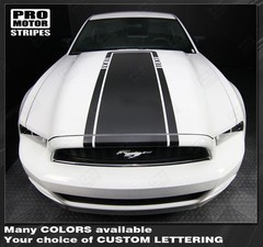 Ford Mustang Hood Accent Stripe Decal 2005 2006 2007 2008 2009 Pro Motor