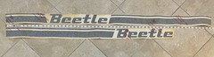 NEW Old Stock OEM Volkswagen 2014 Beetle VW Second Skin Decal Side Stripes-2 Qty