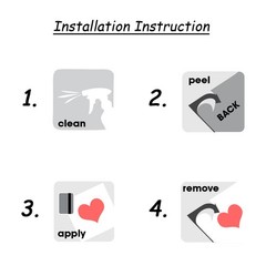 Fits Brembo Brake Caliper High Temp Vinyl Decal Sticker 6 PCS [Pick Color]