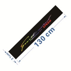Car Sticker Laser Colorful PVC Decal Front Rear Window Trim Waterproof 8inx51in