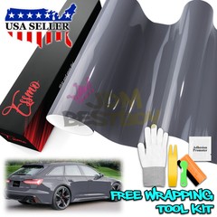 5FTx10FT PPF Paint Protection Film Gloss Nardo Gray Invisible Scratches Shield