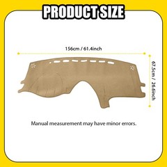 fits 2004-2010 TOYOTA SIENNA DASH COVER MAT DASHBOARD PAD OEM MADE BEIGE 1-5X