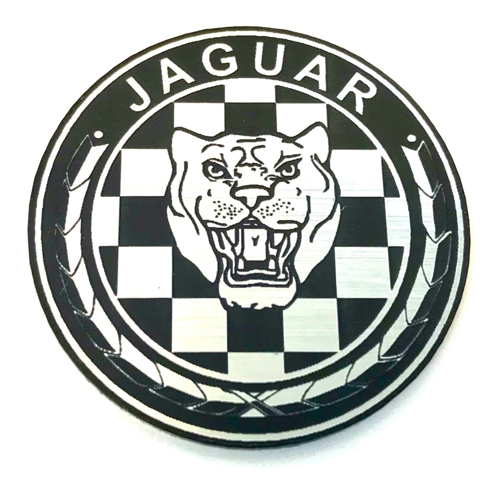 Jaguar Growler Laser Cut Self Adhesive Car Badge