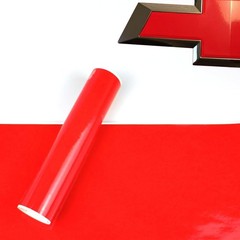 Red Vinyl Overlay Sheets for Chevy Bowtie Emblems – Weatherproof, Reusable, E…