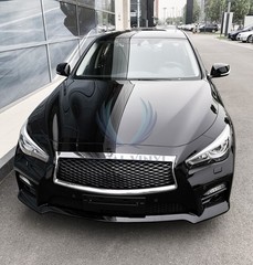 High Gloss Glossy Black Car Vinyl Wrap Sticker Decal Sheet Film DIY Air Release