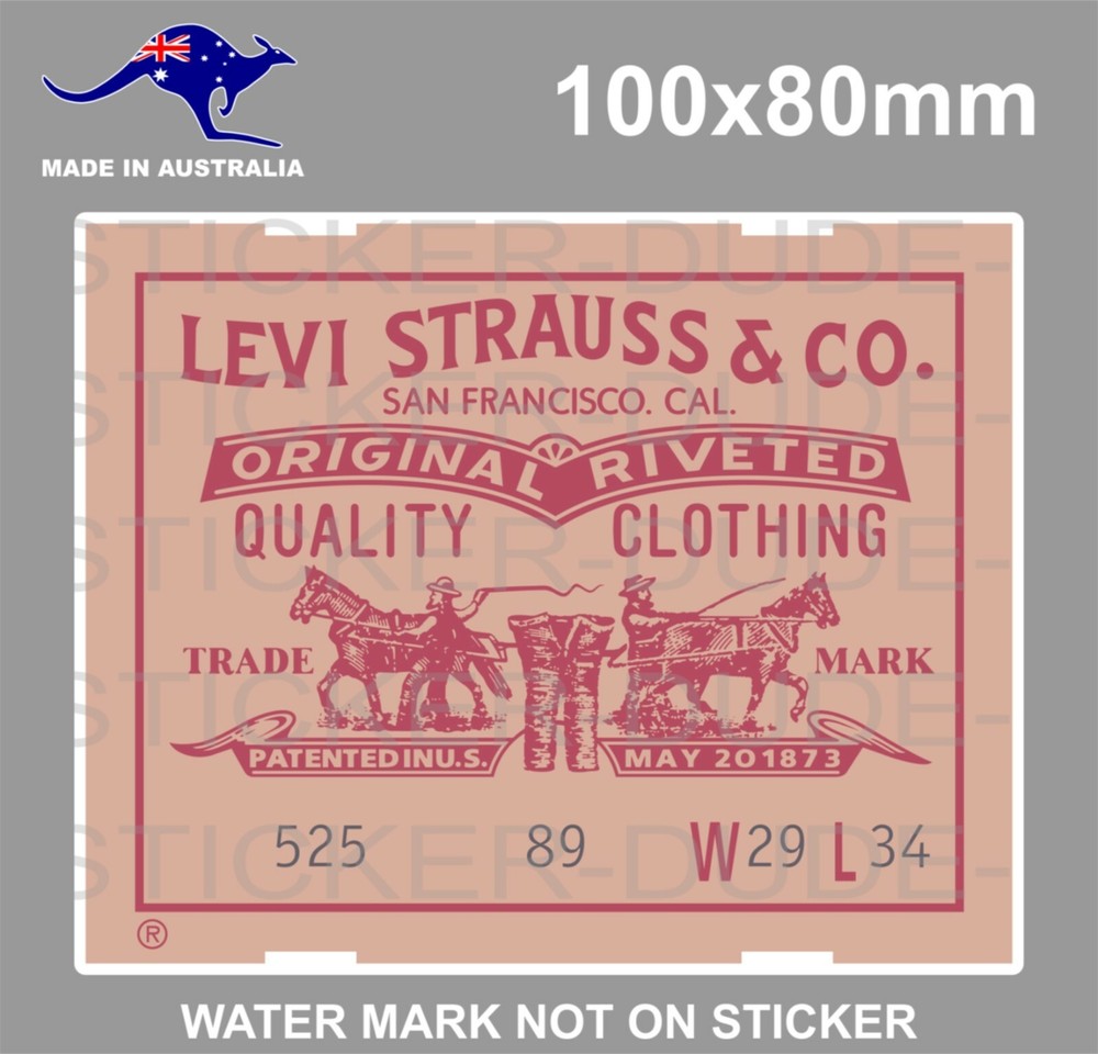 LEVI’S JEANS TAG STICKER
