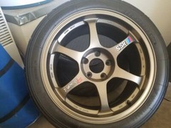 8Pcs SSR Reflect Wheel Sticker Type-C RS For Universal Fit JDM Style