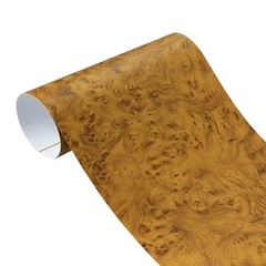 Car Interior Wood Grain Textured Glossy Vinyl Wrap Sticker DIY Decal Sheet Film