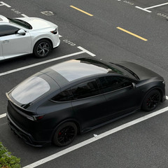 Samurai Black For Tesla Model Y 2025 PreCut Paint Protection Film Color Change