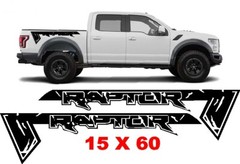 Bed side graphics. REFLECTIVE FITS Ford Raptor truck all years. Bedstripes NEW