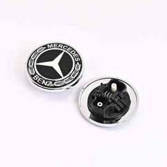 1pc 57mm Car Front Hood Emblem Badge Bonnet For Mercedes Benz W204 W205 W212 W17