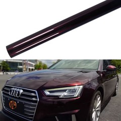 72″x60″ Ultra Gloss PET Metallic Black Rose Vinyl Wrap Air Release 6FT x 5FT