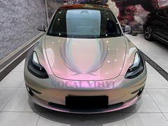 Space Candy Gloss Gray Red Metallic Sticker Decal Car Vinyl Wrap Sheet Film DIY