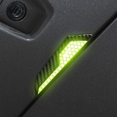 4x Reflective Car Door Handle Edge Protective Film Sticker Warning Safety Strip