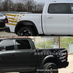 Black Rear Trunk Side Bed Sticker Vinyl Decal For Dodge RAM 1500 2500 Pickup